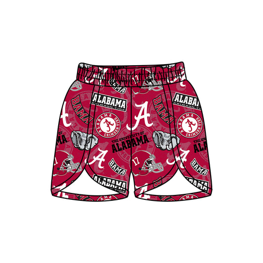 Preorder(moq 5) Adult Women Alabama Elephant Waist Team Shorts Bottoms
