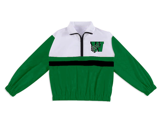 Preorder (moq 5)Baby Boys Long Sleeve Wildcats Team Zip Pullovers Tops