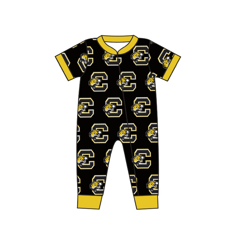 Baby Infant Boys BB Comer Team Long Sleeve Zip Rompers preorder(moq 5)