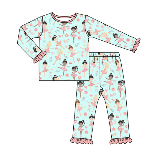 Baby Girls Dance Girl Pajamas Clothing Sets preorder(moq 5)