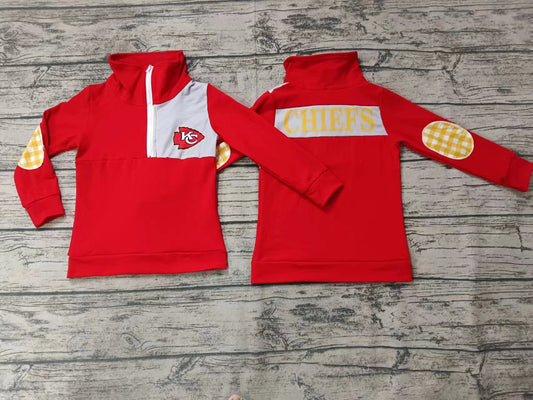 Baby Boys Team Red KC Pullover Shirt Zip Tee Shirts preorder(moq 5)