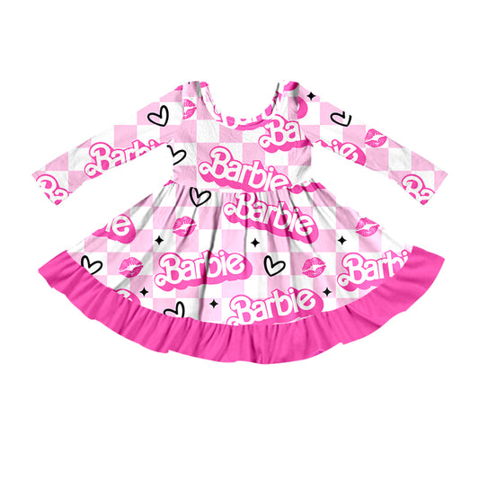 Baby Girls Princess Doll Knee Length Dresses preorder(moq 5)