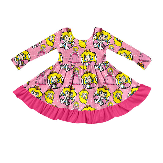 Baby Girls Princess Cute Knee Length Dresses preorder(moq 5)