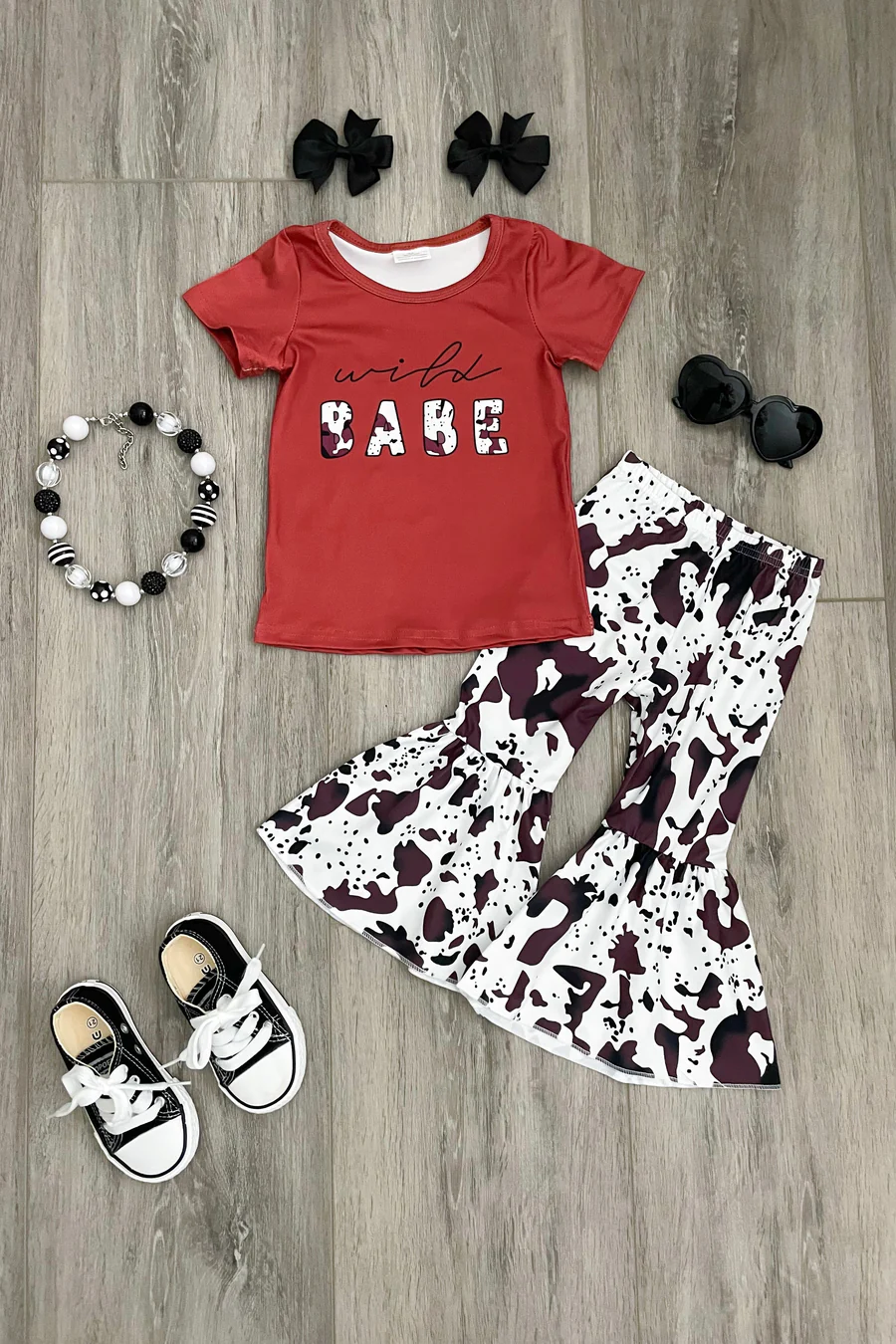 Baby Girls Wild Babe Pants Clothes Sets