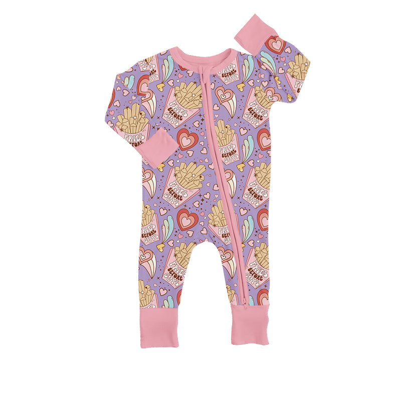 Infant Baby Girls Fries Rompers preorder(moq 5)