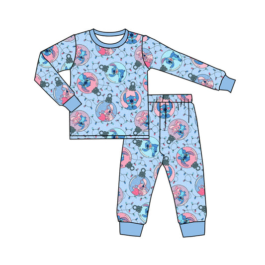 Baby Boys Cartoon Pink pajamas Clothes Sets preorder(moq 5)