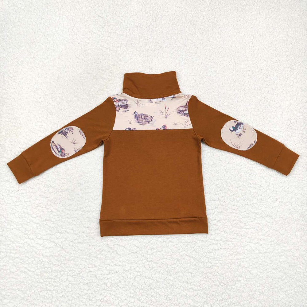 Baby Boys Long Sleeve Duck Pullover Tee Shirts