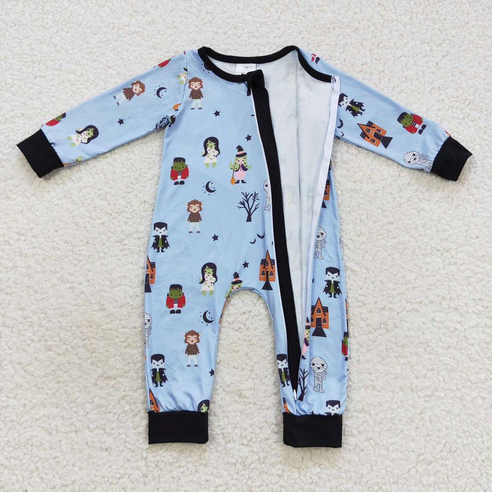 Halloween Baby Kids Long Sleeve Character Rompers