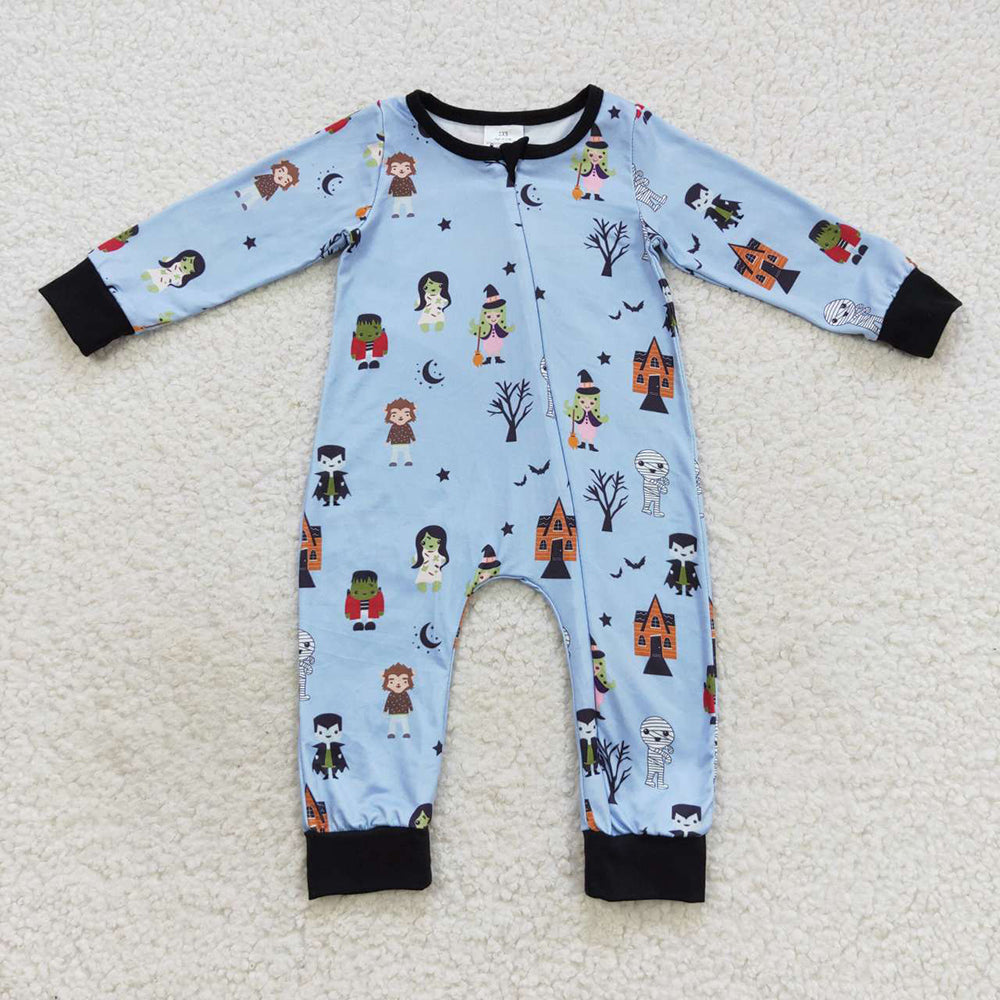 Halloween Baby Kids Long Sleeve Character Rompers