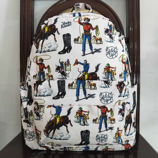 Baby Kids Western Rodeo Boots Back Bags