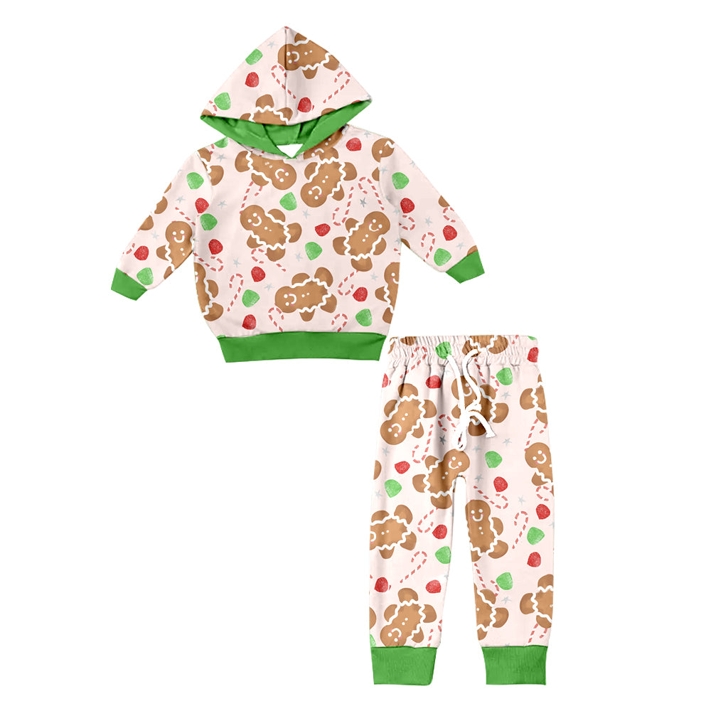 Baby Boys Hoodie Gingerbread Pants Sets preorder(moq 5)