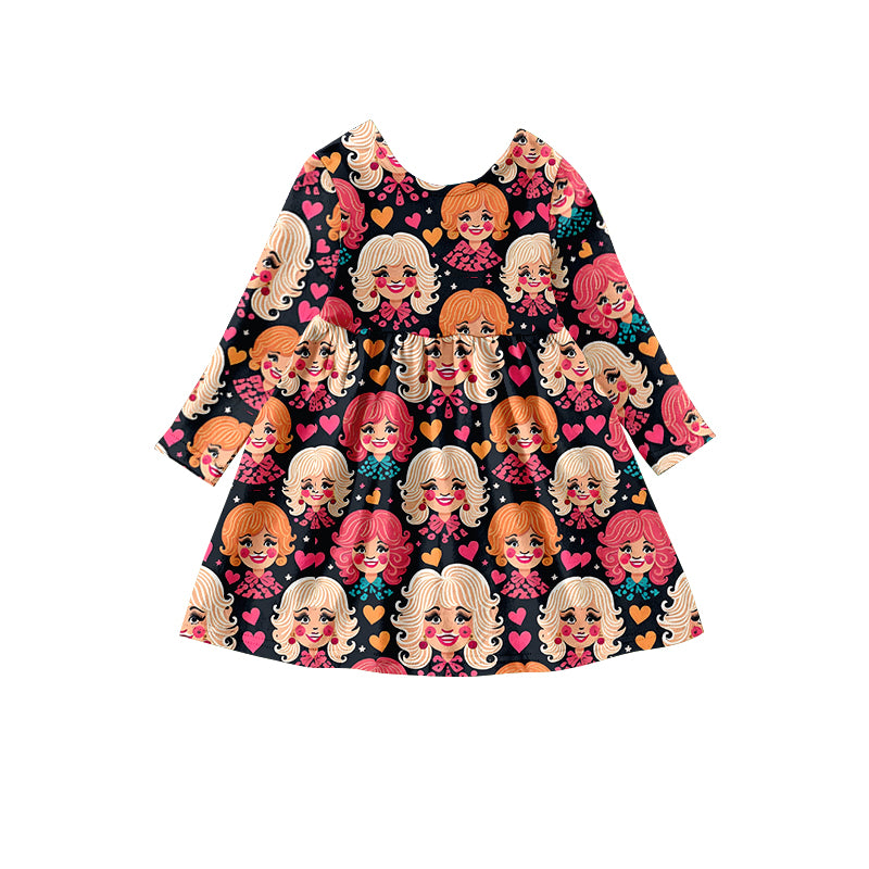 Baby Girls Character Knee Length Dresses preorder(moq 5)