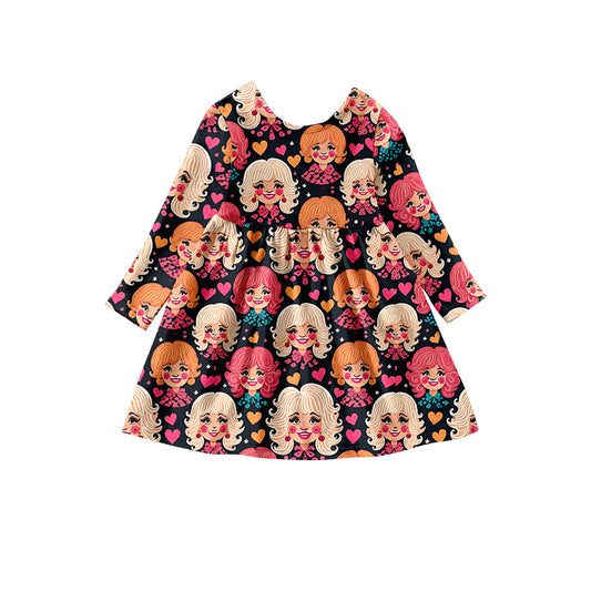 Baby Girls Character Knee Length Dresses preorder(moq 5)