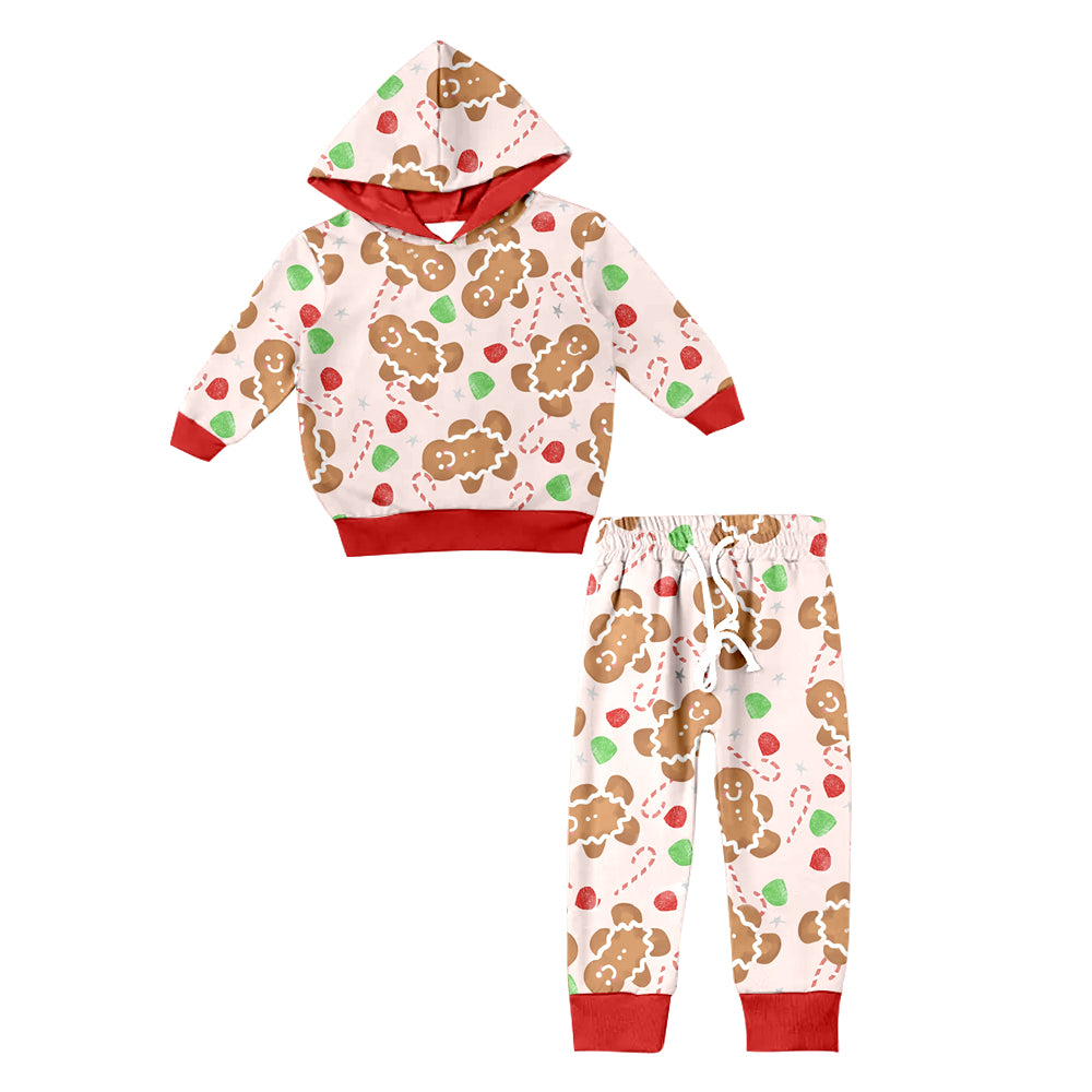 Baby Girls Hoodie Gingerbread Pants Sets preorder(moq 5)