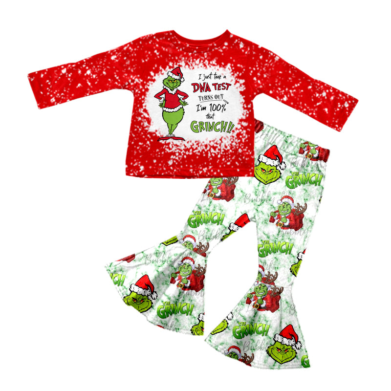 Baby Girls Christmas Frog Bell Pants Clothes Sets preorder(moq 5)