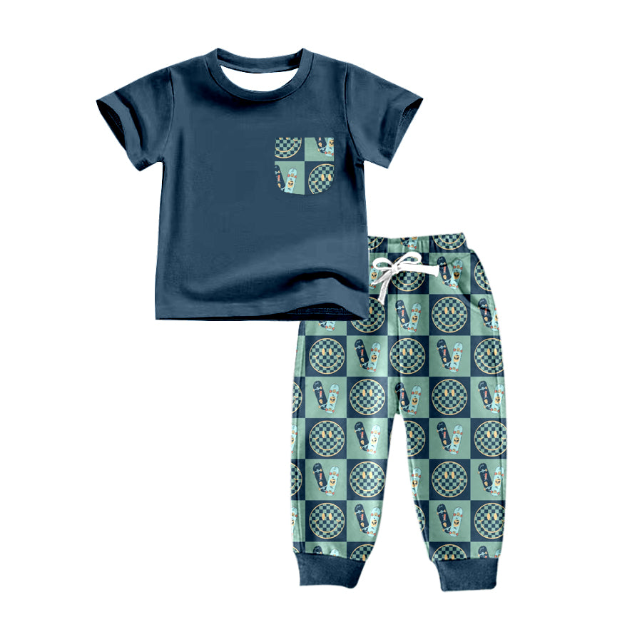 Baby Boys Smile Pants Clothes Sets preorder(moq 5)