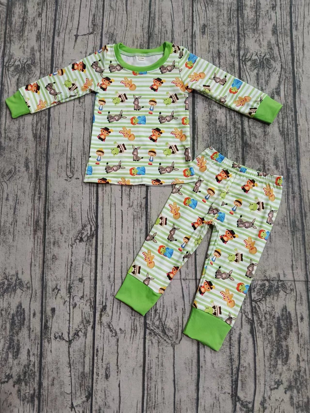 Baby Boys Cute Animals Top Pants Pajamas Clothes Sets preorder(MOQ 5)