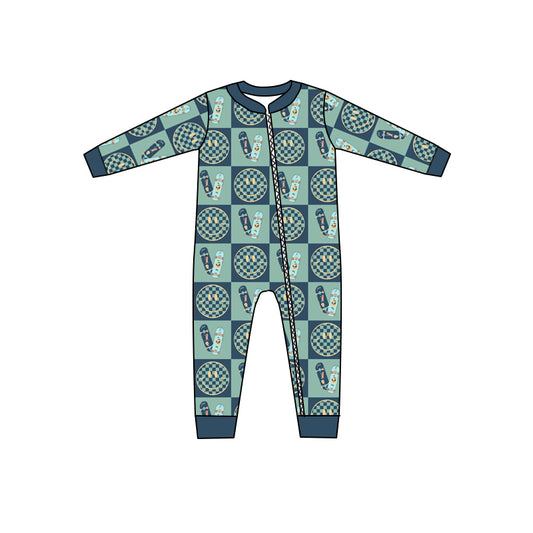 Baby Kids Smile Long Sleeve Zip Rompers preorder(moq 5)