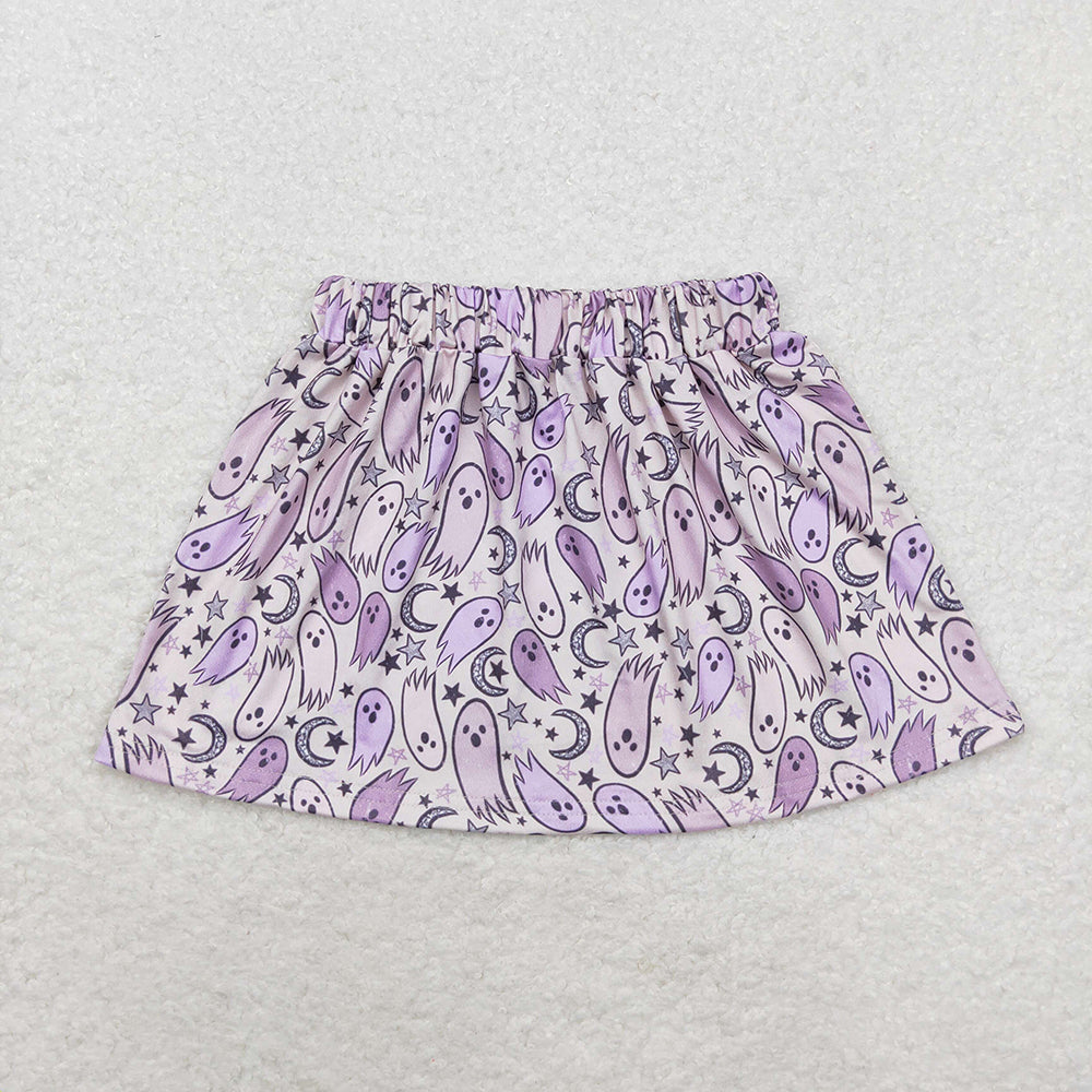 Baby Girls Halloween Ghost Skirt