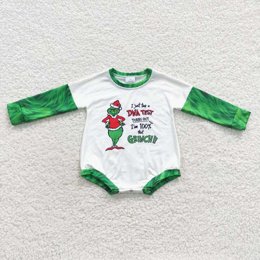 Baby Girls Christmas Frog Rompers