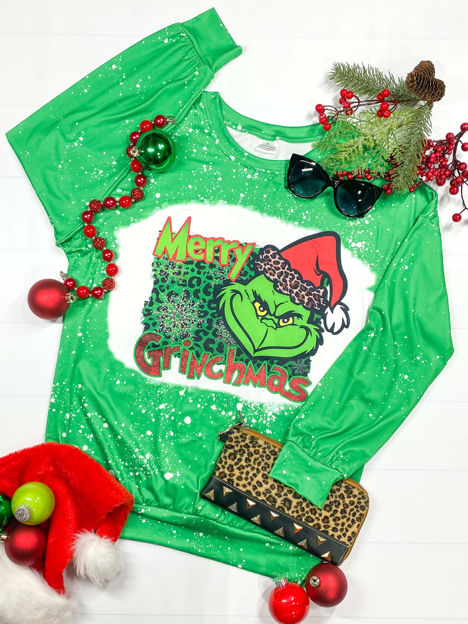 Adult Women Merry Christmas Frog Long Sleeve Shirts Preorder(moq 5)