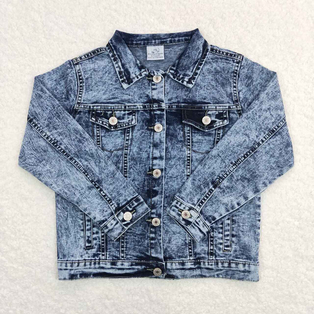 Baby Girls Light Blue Denim Fall Spring Jackets