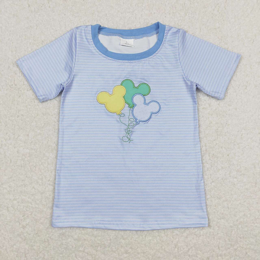 Baby Boys Balloon Short Sleeve Tee Shirt Tops