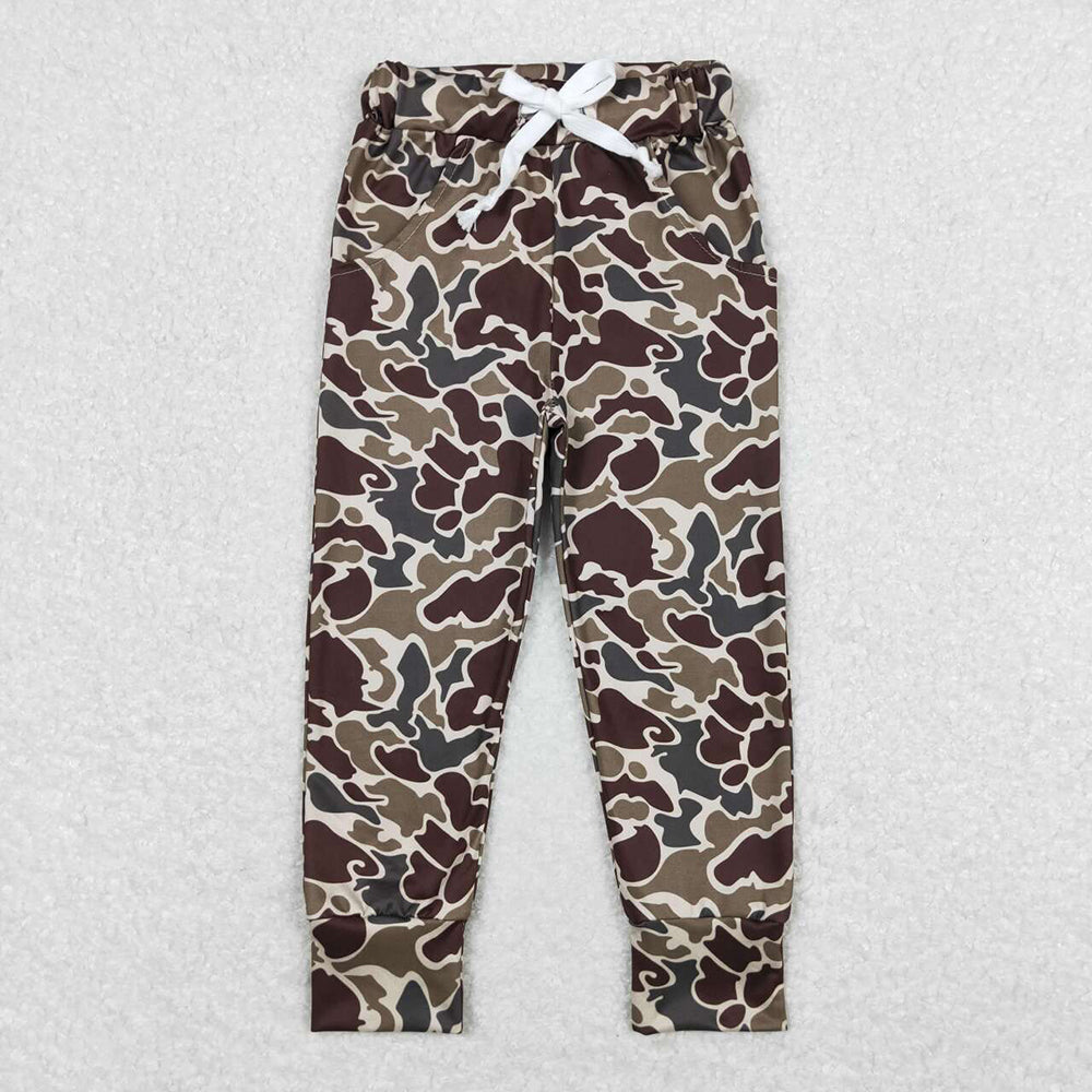 Baby Boys Camo Green Pockets Pants