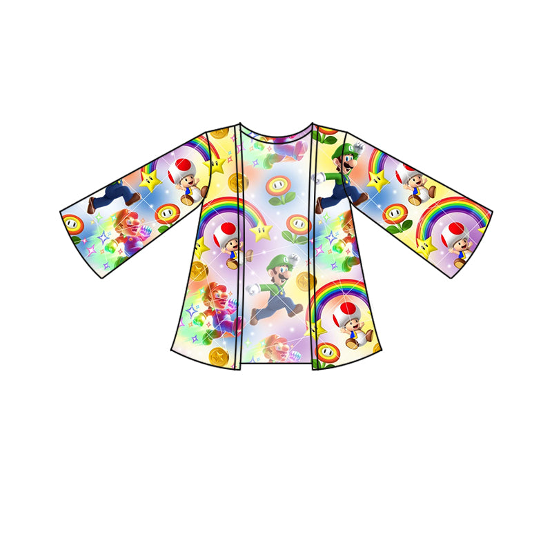 Baby Girls Fall Colorful Gam Twirl Dresses preorder(moq 5)