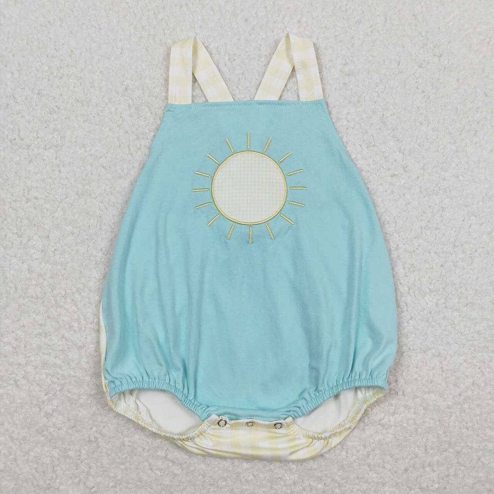 Baby Infant Boys Sunshine Straps Rompers