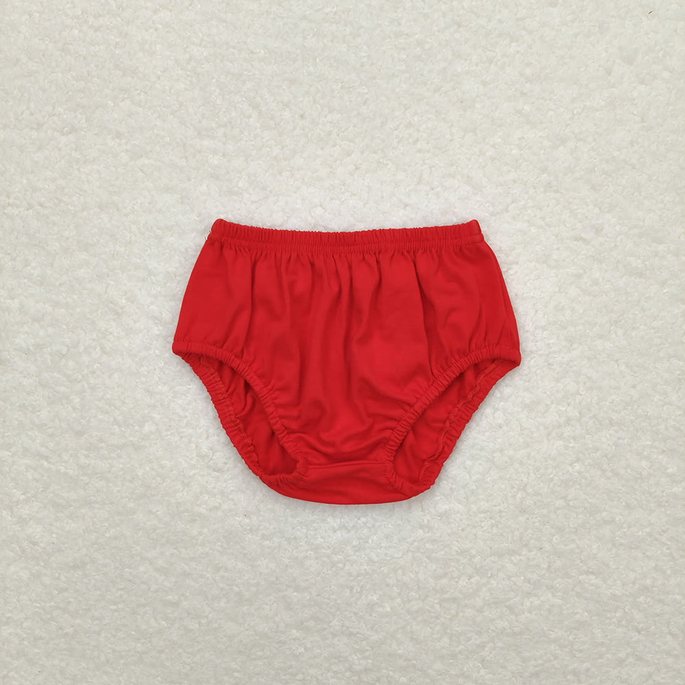 Baby Boys Red Elastic Bloomer Bummies