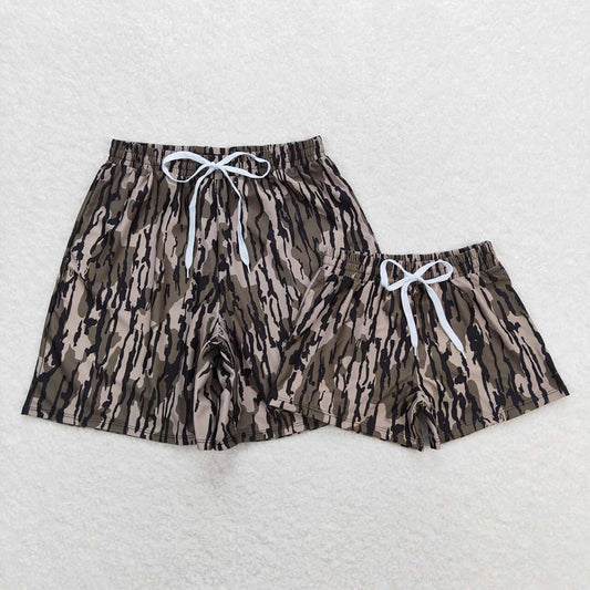 Daddy and Me Baby Boys Summer Camo Trunks Swimsuits