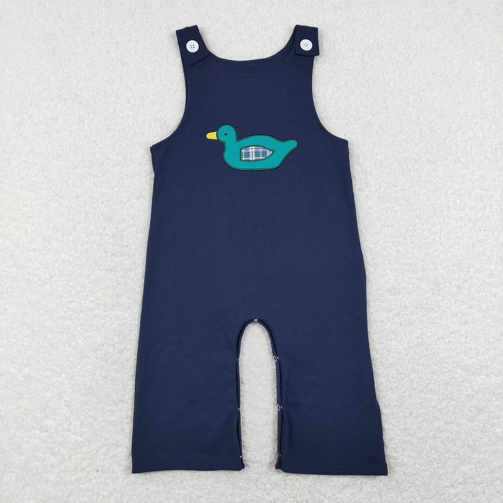 Baby Infant Boys Sleeveless Duck Jumpsuits Rompers