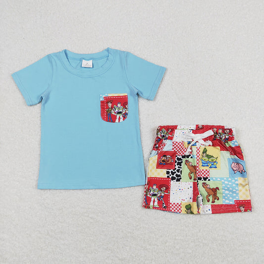 Baby Boys Toy Shirts Top Shorts Outfits Clothes Sets