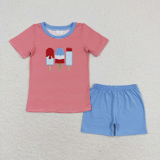 Baby Boys Popstick 4th Of July Shirts Shorts Clothes Sets