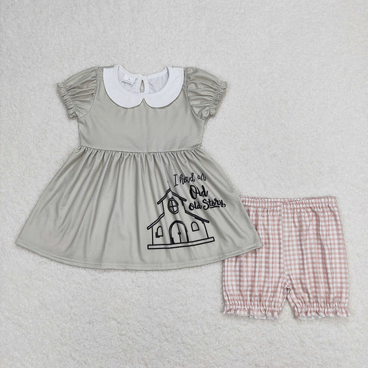 Baby Girls Boys Old Story Summer Sibling Outfits Clothes Sets