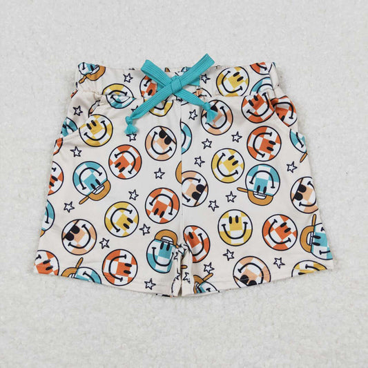 Baby Boys Summer Smile Hats Bottom Shorts