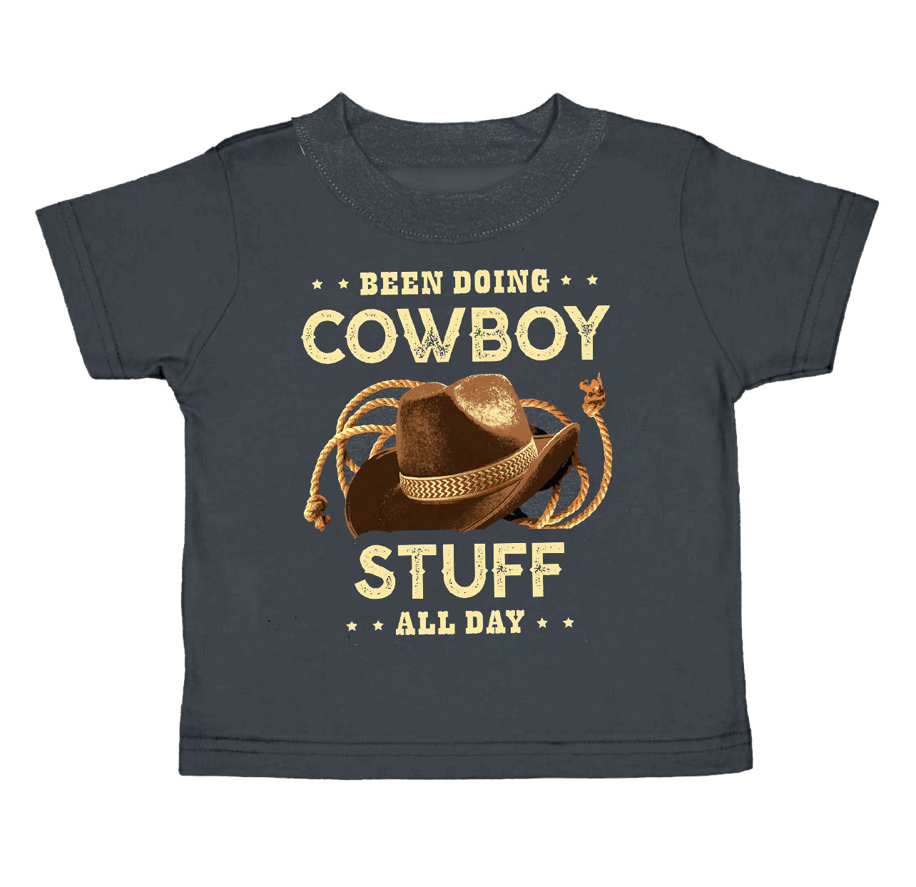 Baby Boys Western Cowboy Hats Short Sleeve Shirts Tops Preorder(moq 5)