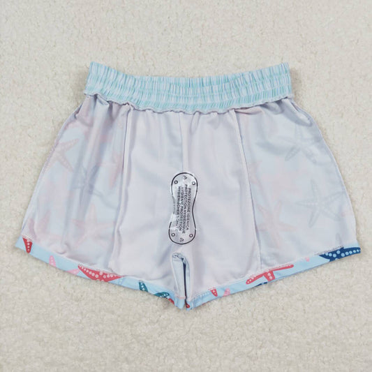 Baby Boys Summer Star Fish Trunks Swimsuits Swimwear