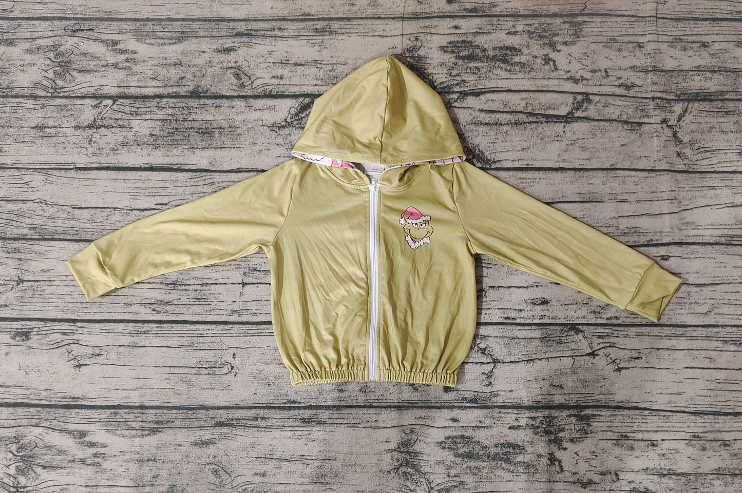 Baby Girls Christmas Frog Hooded Zip Tops Bell Pants Clothes Sets