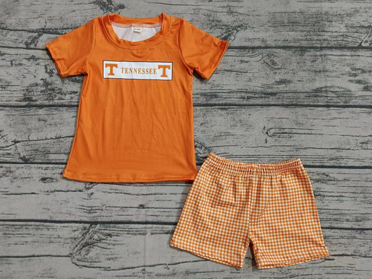 Baby Boys Tennessee Team Tee Shorts Clothes Sets Preorder(moq 5)