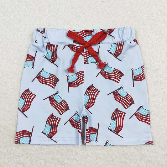 Baby Boys Flag 4th Of July Summer Bottoms Shorts