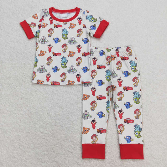 Baby Boys Toy Fish Shirts Pants Pajamas Clothes Sets