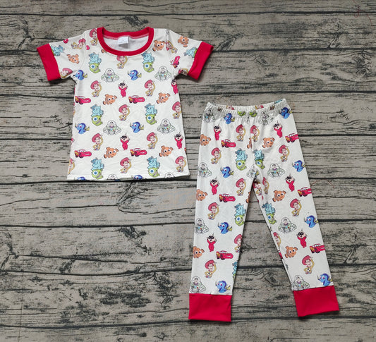 Baby Boys Toy Fish Shirts Pants Pajamas Clothes Sets