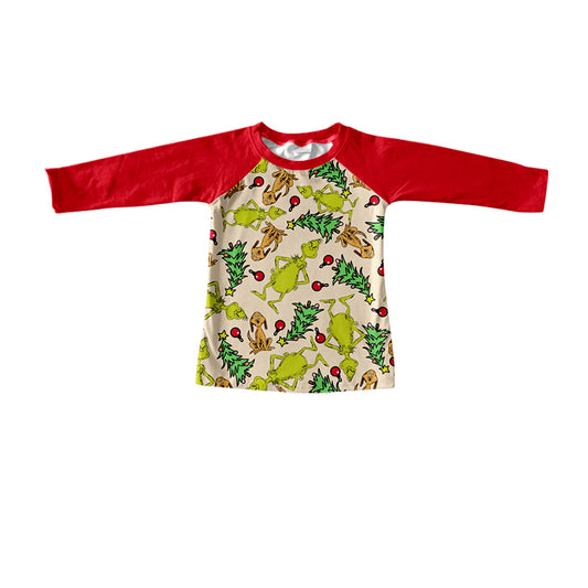 Green Frog Baby Boys Long Sleeve Pullover Shirt Tops preorder(moq 5)