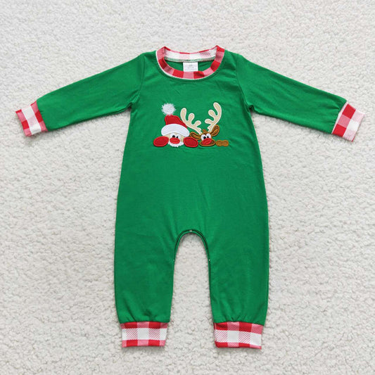 Baby Boys Christmas Reindeer Rompers