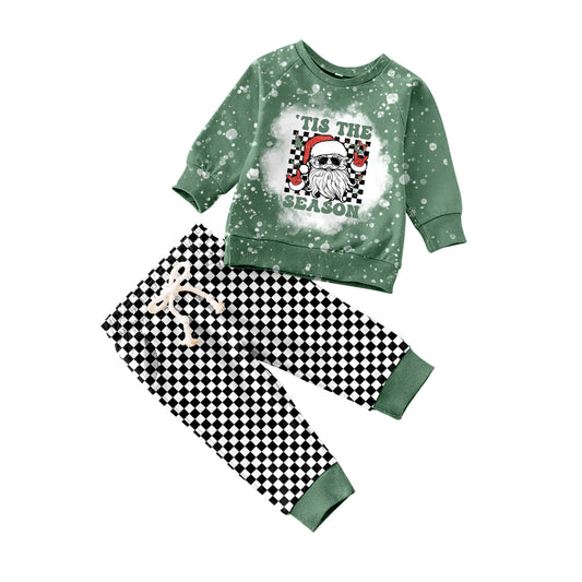 Baby Boys Season Tee Santa Pants Clothes Sets preorder(moq 5)