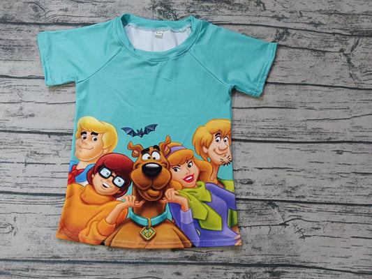 Baby Boys Dog Short Sleeve Cartoon Short Sleeve Tee Shirts Tops preorder (moq 5)