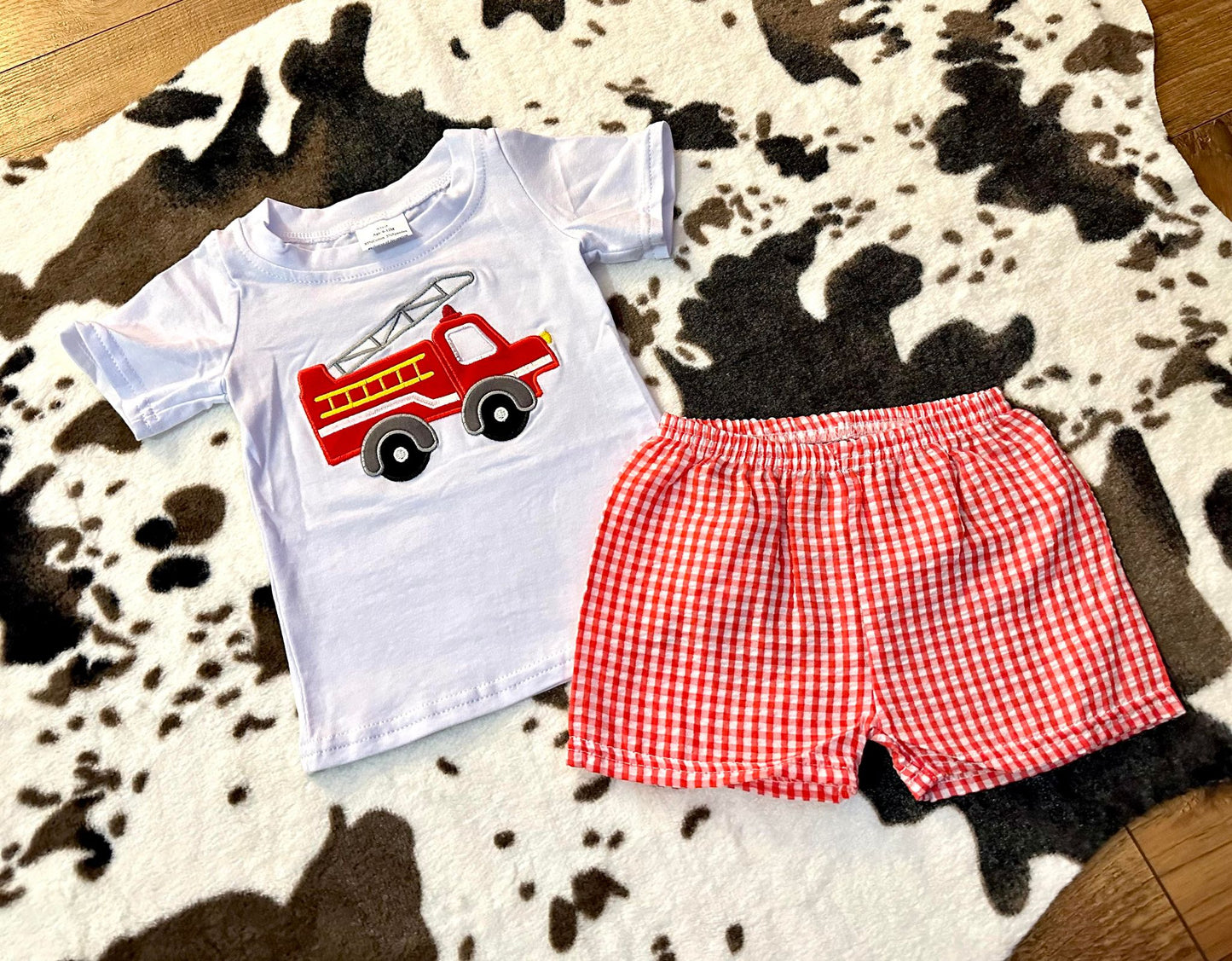 Firetruck lattice outfits