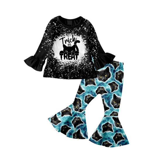 Baby Girls Trick Treat Bell Pants Clothes Sets preorder(moq 5)